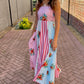 Garden Haze Maxi Dress