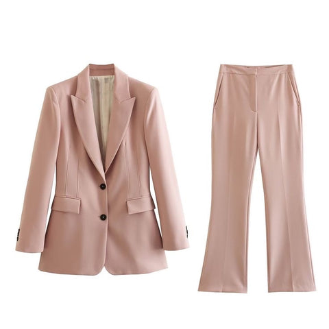 Spring Blazer Pant Set