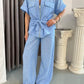 Hannah Linen Cords Set