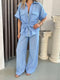 Hannah Linen Cords Set