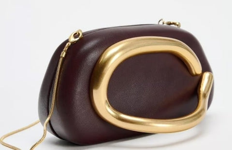 Opulence Arc Clutch Bag
