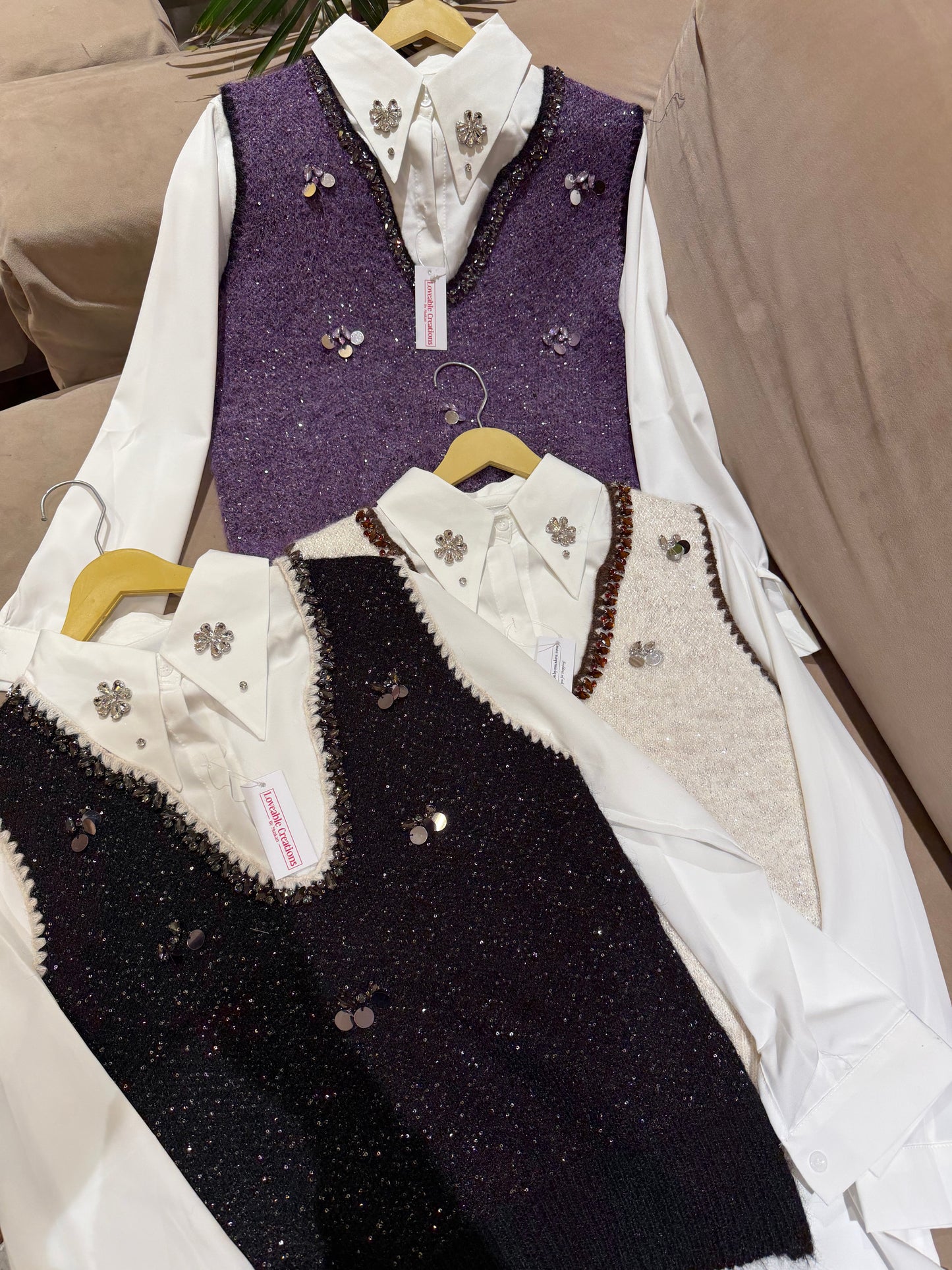 C Knit Vest