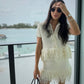 Ivory Fringe Cords Set