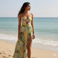Palm Mirage Cutout Swimwear