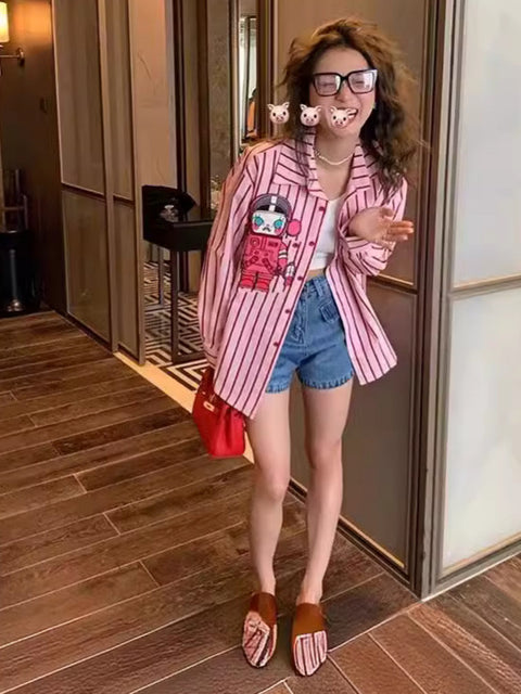 Pop Basic Stripe Shirt