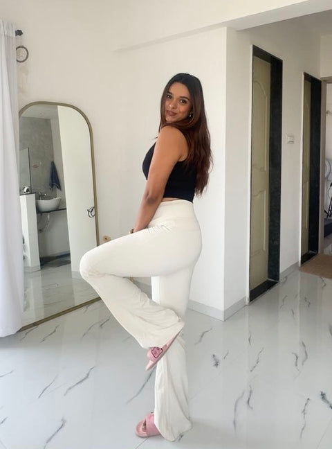 Niona Luxe High Waist Flare Pants