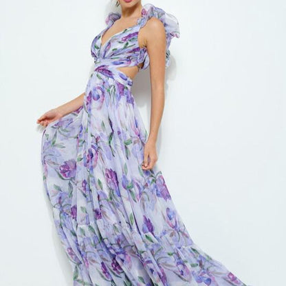 Weley Floral Maxi dress