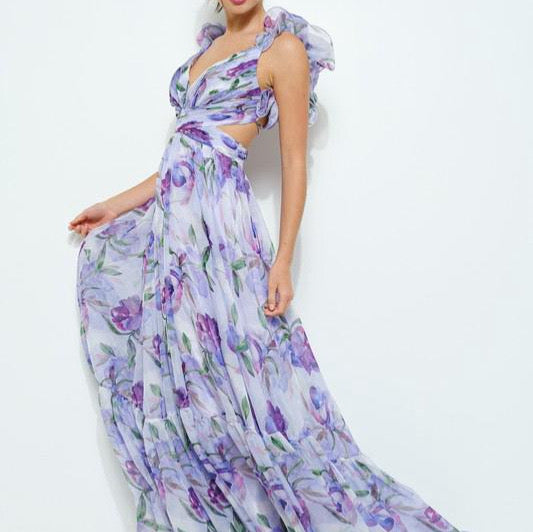 Weley Floral Maxi dress