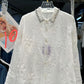 Mehar Embellish Linen Shirt