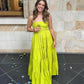Lime Luxe Sundown Dress
