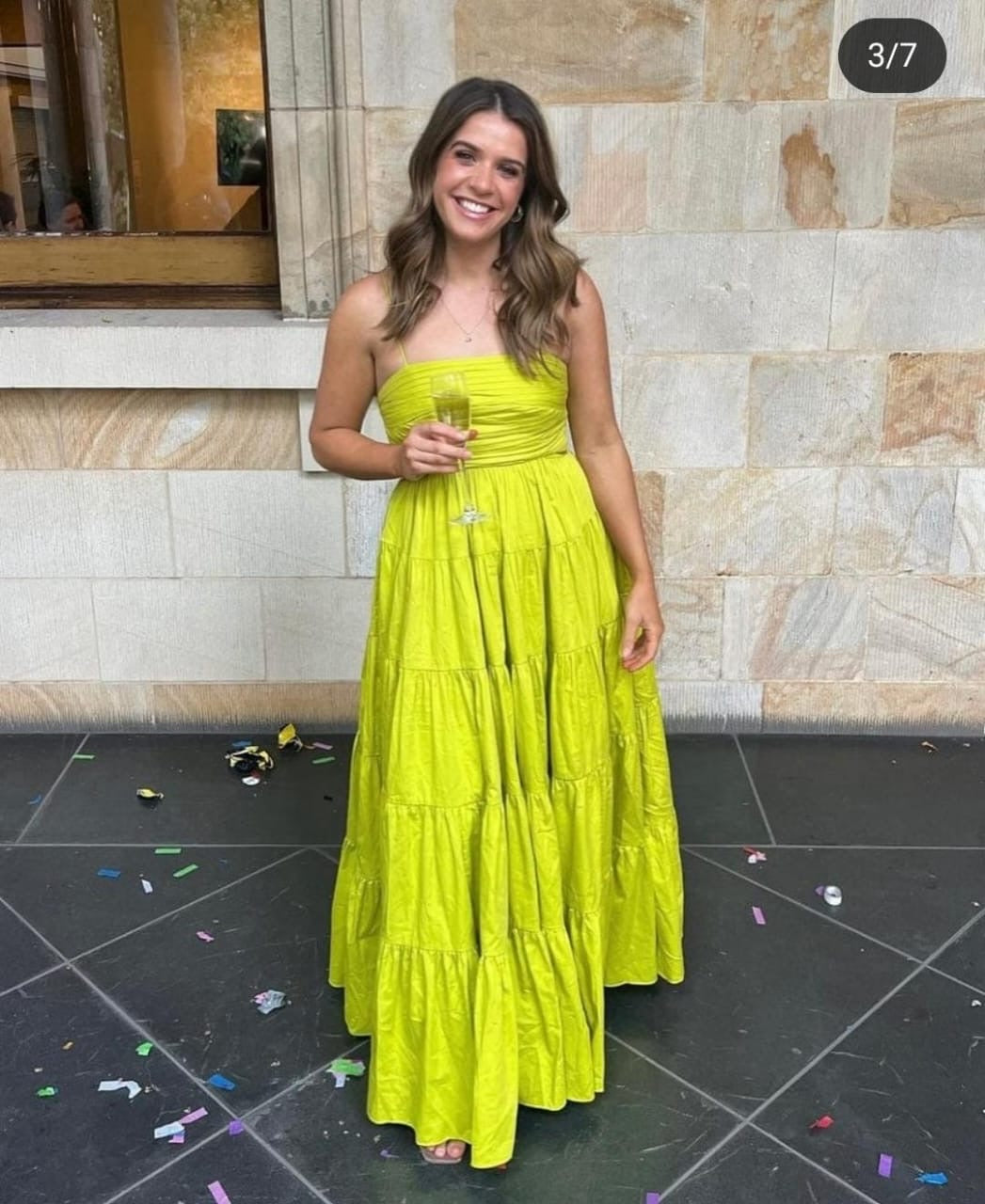 Lime Luxe Sundown Dress