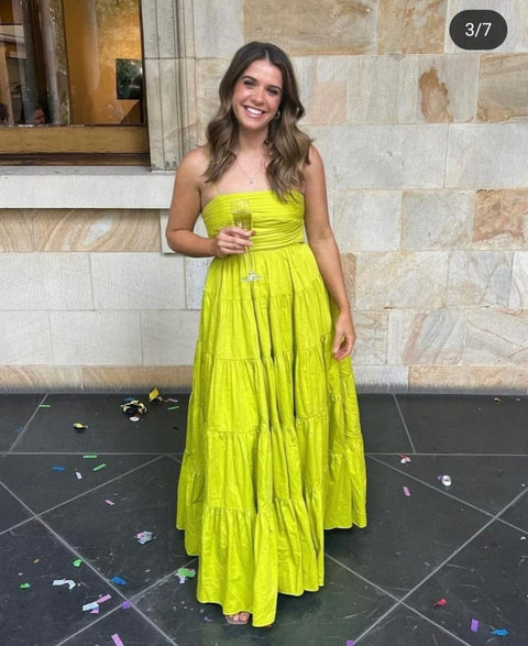 Lime Luxe Sundown Dress