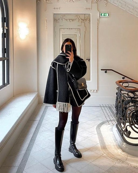 Mihaela Scarf Jacket