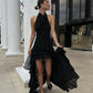 Midnight Muse Ruffle Gown