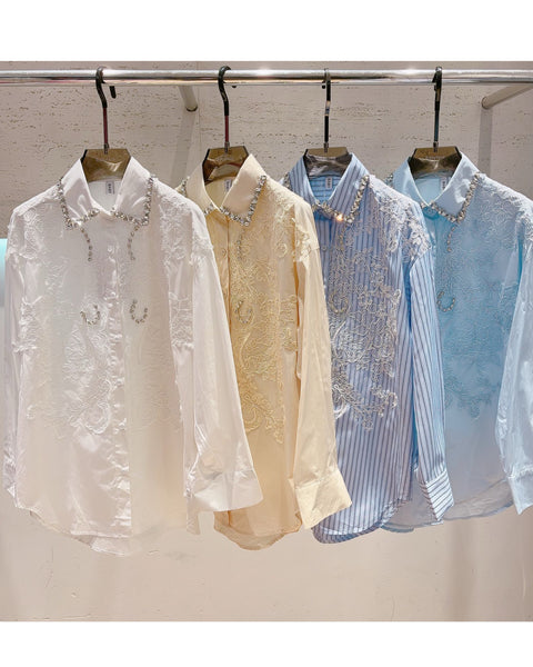 Siana Luxe Lace Shirt