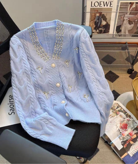 Layana Embellished Luxe Sweater