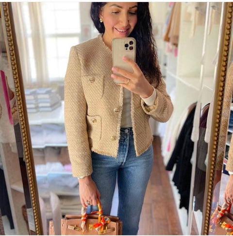 Luxe Tweed Coat