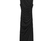 Asymmetric Draped Dress