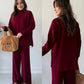 Aza Knitted Wollen Cords Set