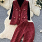 Tweed Blazer Set