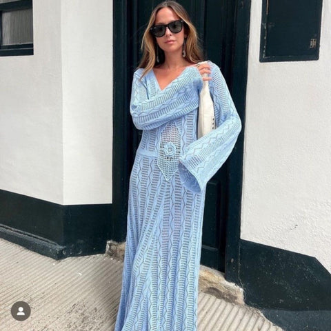 Carla V neck beachwear
