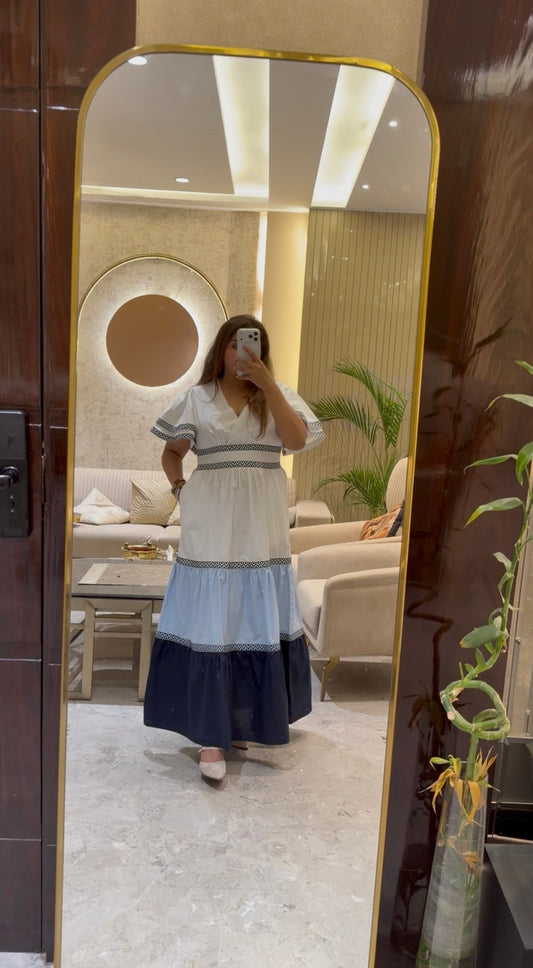 Daisy Drift Maxi Dress