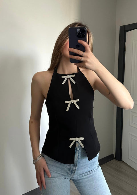 Isabelle Halter Neck Top