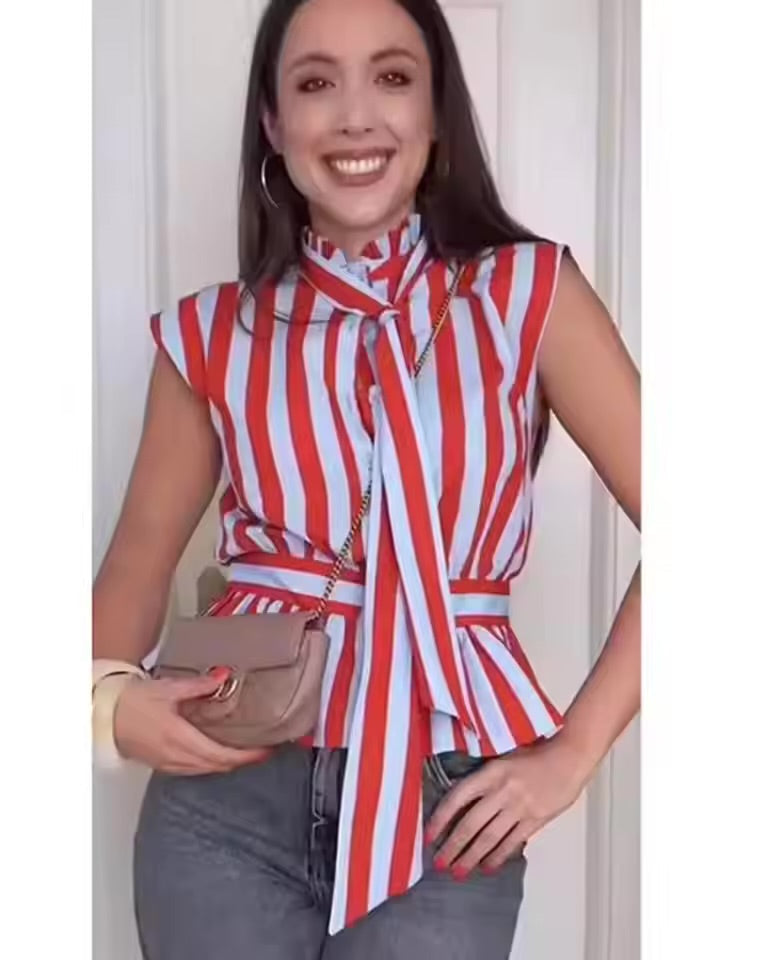 Emry Stripe Bluose