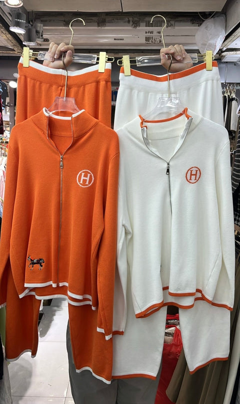Hermess Wollen Cords Set