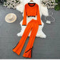 Fall Spilt Two Piece Set