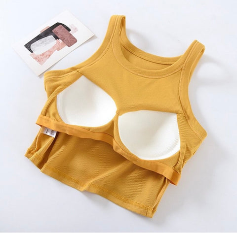 Riyo Tank Top With Inbuilt Bra