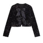 Sequins Bow Jacket