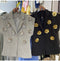 3d flower embellished blazer