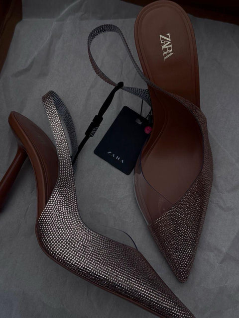 Zar Swarovski Heels