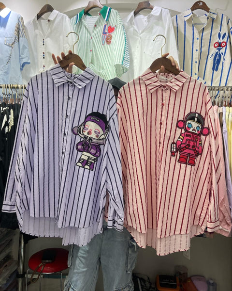 Pop Basic Stripe Shirt