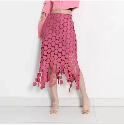 Calia Fringe Skirt