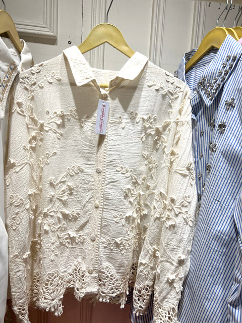 Kasia Lace Summer Shirt