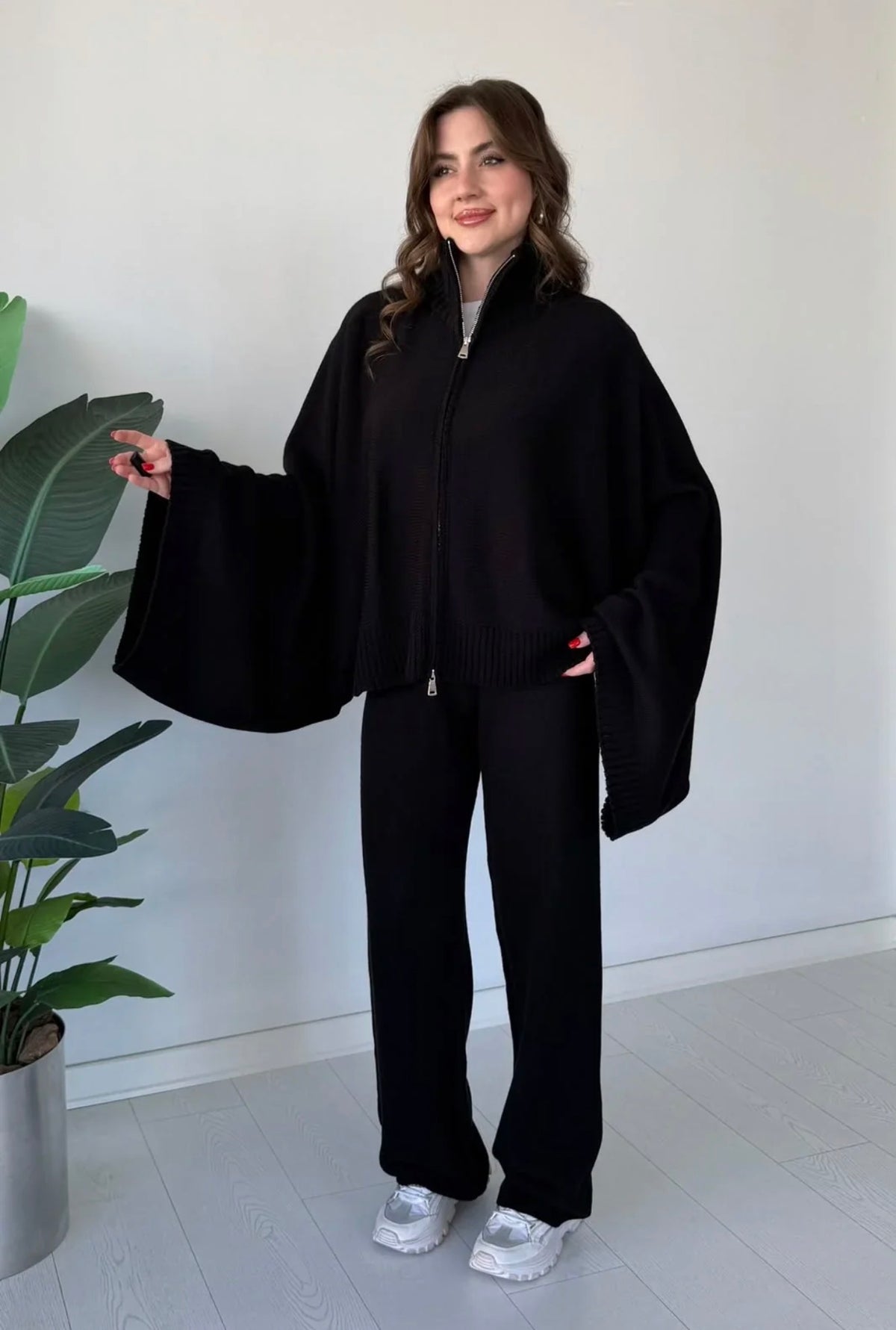 Kiana Drape knit cordset