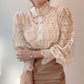 Vika Luxe Lace Shirt