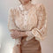 Vika Luxe Lace Shirt