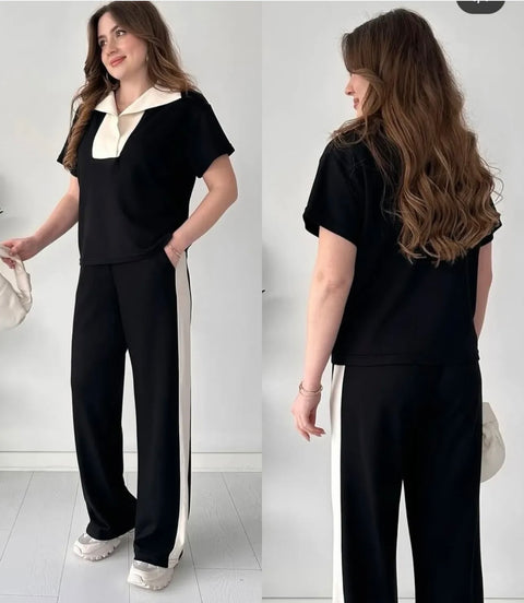 Chic Contrast Cords Set
