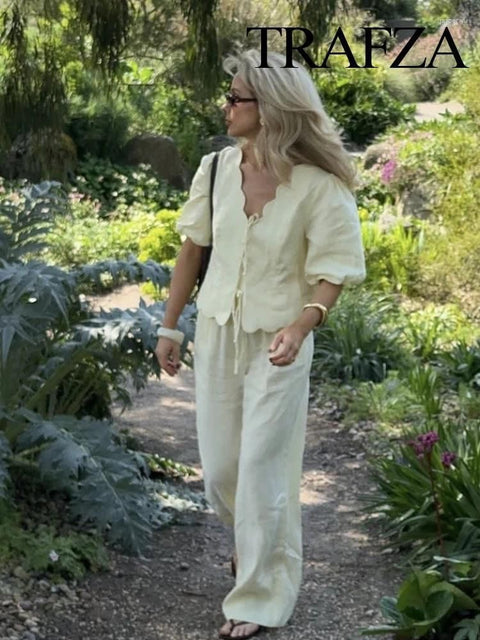 Senia Linen Cords