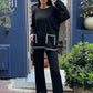 Cloe Contrast Trim Cordset