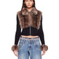Fur Allure Knit Jacket