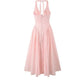 Isba Halter Neck Dress