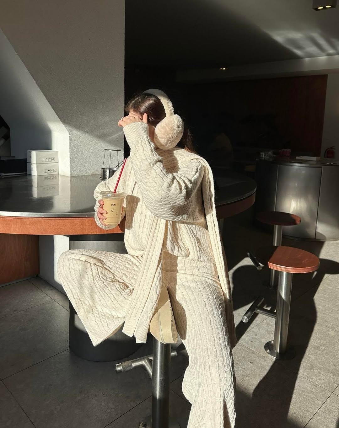 Velour Three Pc Luxe Knit cords set