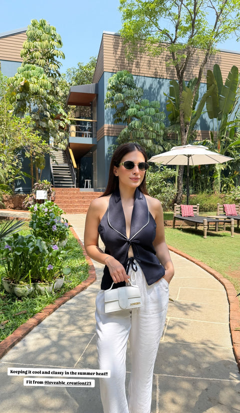 Shynae Halter Neck Top