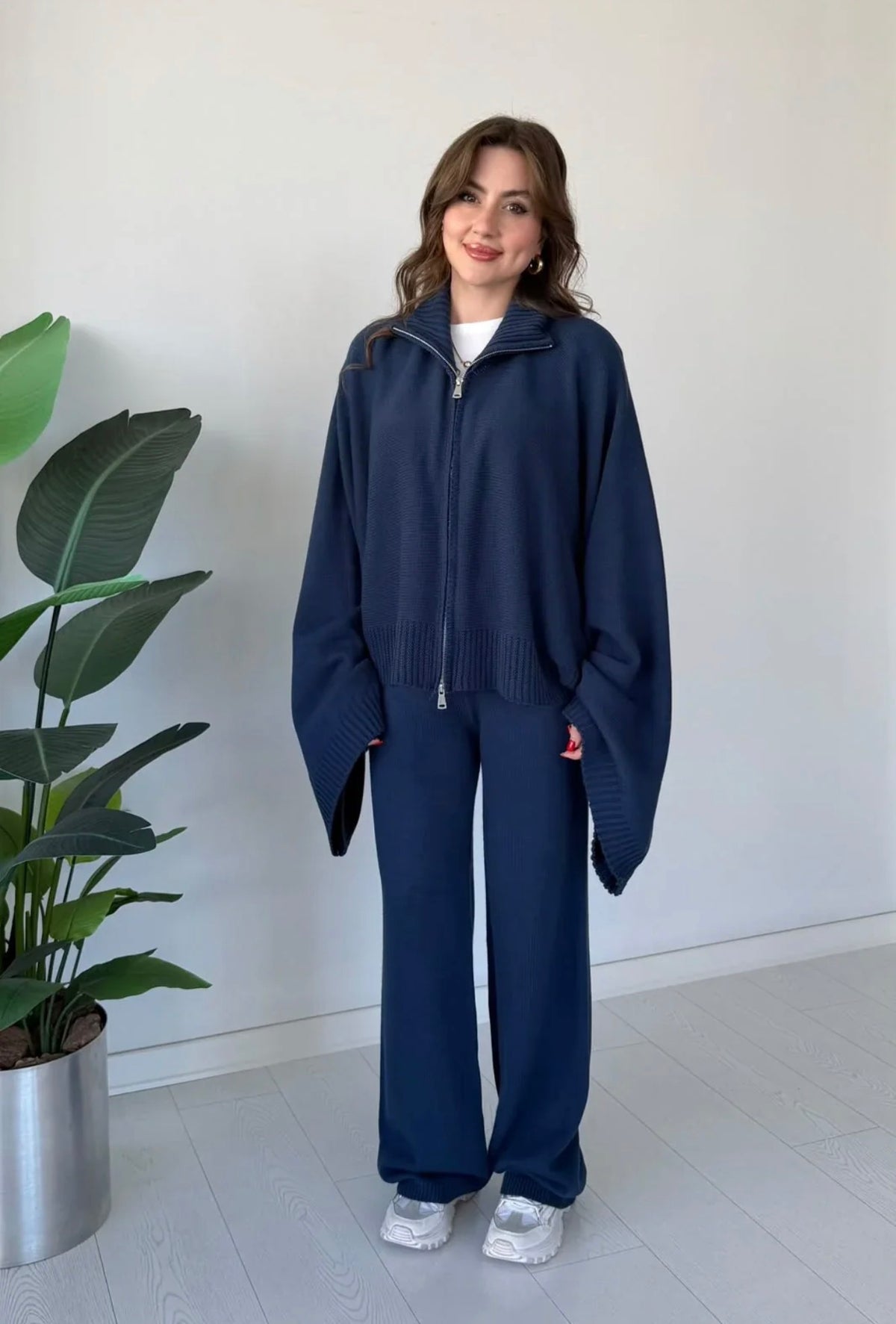 Kiana Drape knit cordset