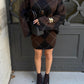 Baklava knit Skirt Set
