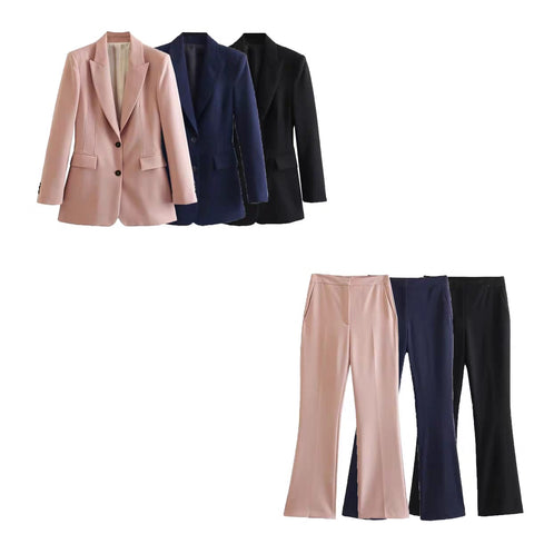 Spring Blazer Pant Set